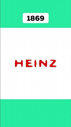 История Логотипа Heinz 🍅 #Heinz #Хайнц #История #Логотип #Company #Кетчуп #Logo #Подпишись #Shorts