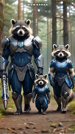 Rocket Racoon's family and groot's family | Marvel Toys #trendingshorts #spiderman