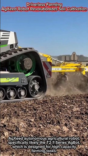 Driverless Farming | AgXeed Robot Revolutionizes Soil Cultivation