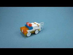 KOOVの作例(ロボットレシピ)：パトカー