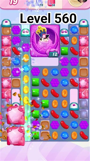 Candy Crush Saga Level 560 🎯 No Booster | Easy Win Strategy | Passed on First Try! 🔥