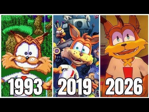 Evolution Of Bubsy Games (1993-2026)
