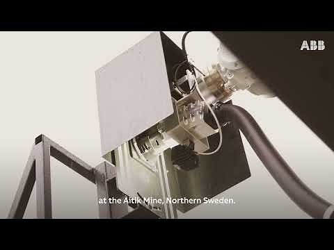 ABB eMine™ Robot Automated Connection Device: see the testing at Boliden’s Aitik mine, in Sweden