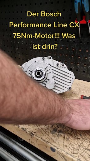 Der Bosch Performance Line CX 75Nm-Motor wird geöffnet!!! Was da wohl drin ist? #bike #fahrrad #pedelec #bycicle #boschebikesystems #boschebike #ebikefabrik #bosch #foryou