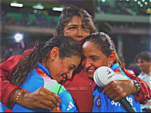 Indian Women's Emotional Victory at CWC Final