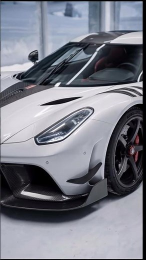 Koenigsegg Jesko in an Arctic Glass Lab ❄️ Cinematic Edit