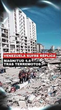 🔴 Venezuela trembles again: 4.6 magnitude aftershock reignites fear following the tragedy