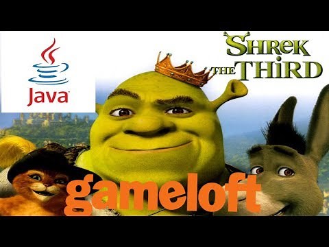 "Shrek the Third" Java Game (Gameloft 2007 year)