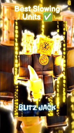 Best Slowing units in toilet tower defense #shorts #toilettowerdefense #roblox #ttd #edit