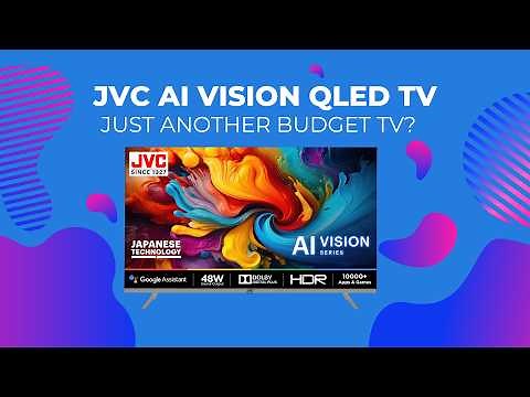 JVC AI Vision QLED TV review with PS5 and Xbox Series X gaming