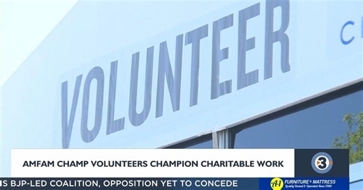 Volunteers help AmFam Champ tee off without a hitch