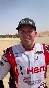 Stage 2, the longest and probably one of the toughest in the rally, has been a true testament to why the #AbuDhabiDesertChallenge﻿ is the perfect testing ground to the Dakar. The unforgiving dunes with its fast plateaus and sudden drops, made our hero Basti navigate through all of them in a fast and safe rhythm finishing the stage in a commendable 6th position and and 7th overall, as he gets warmed up for the big one #Dakar2022 #RaceTheLimits | Hero MotoSports