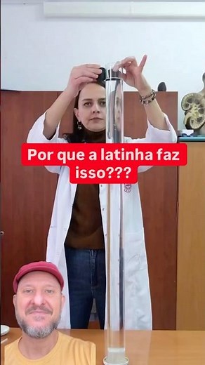 Por que a latinha faz isso?
