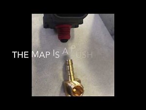 LS MAP SENSOR RELOCATE VACUUM BLOCK. FOR GTM SUPERCAR