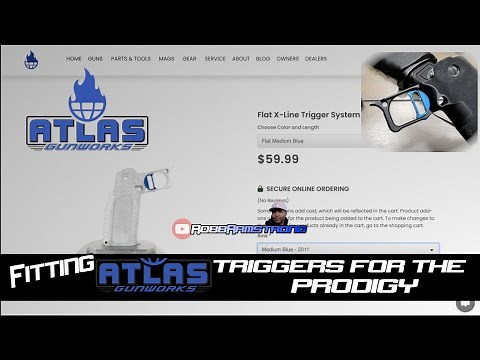 Springfield Prodigy 1911DS, Fitting/Install Atlas Trigger | RobbArmstrong