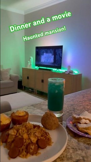 Day 6 of 10 Nights of Halloween Movie Dinners — Haunted Mansion 👻