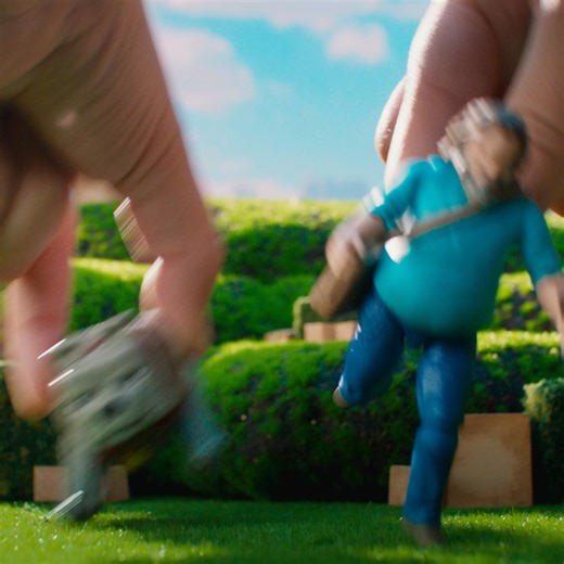 🚪 Step into the adventurous world of A Minecraft Movie with the Mattel Blast Attack Ghast action figure playset! Recreate your favourite scenes from the movie. Press the top of the ghast figure to hear whooshing sounds, activate lights, and launch the projectile! 💥 Makes an exciting gift for fans to bring the Minecraft fun to life! | Mattel