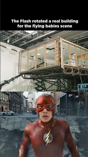 How The Flash Filmed the Baby Saving Hospital Scene By Rotating a Real Building