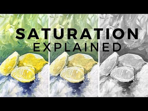 SATURATION EXPLAINED // What it is and how to paint desaturated colors
