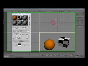 3DS Max Tutorial - Basic Materials And Textures