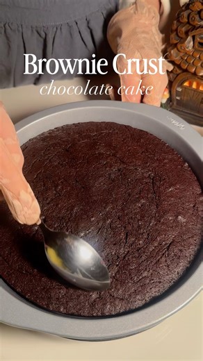 Super-Moist Brownie Cake Recipe!#asmrfood #chocolatecake #yummy #cooking #easyrecipe #baking #recipe