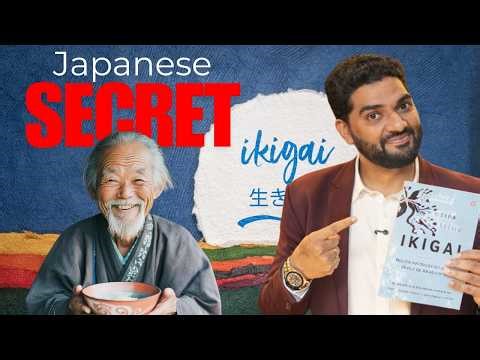 Japanese Secret to Happiness & Long Life | Ikigai Full Book Summary in Hindi