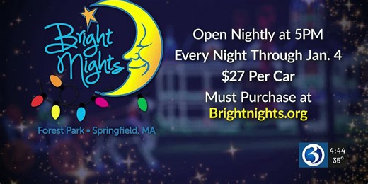 Holiday Lights: Bright Nights at Forest Park in Springfield
