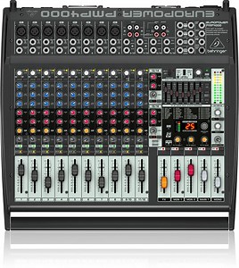 Behringer PMP4000 Powered PA Mixer 16 Channel 1600W