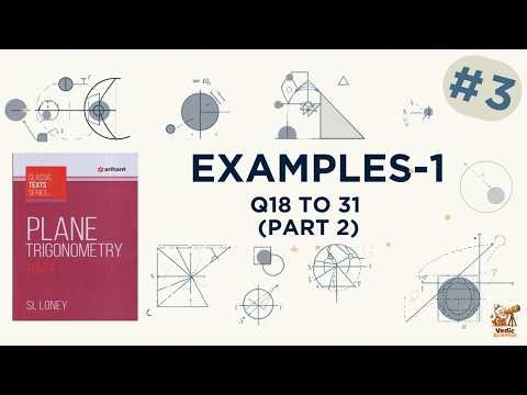 SL Loney Trigonometry Ex 1.1 (Q18–31) | Measurement of Angles 🔥 Full Solutions Step-by-Step