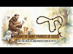 🐾 Rosary of St. Francis of Assisi | For the Health and Protection of Pets