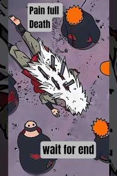 Most pain full death in naruto #naruto