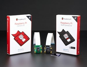 In Stock – Raspberry Pi Camera Board v2 – 8 Megapixels / Raspberry Pi NoIR Camera Board v2 – 8 Megapixels