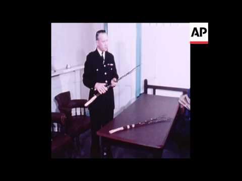 SYND 12 1 78 POLICEMAN INTERVIEWED ON BIRCHING IN THE ISLE OF MAN