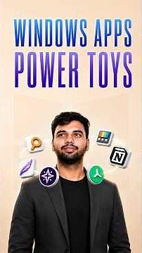 Microsoft PowerToys is INSANELY Useful 🤯 #videoediting #windowsapps