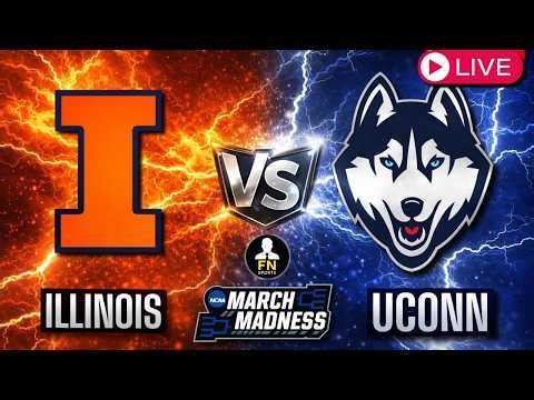 Illinois vs UConn - March Madness Final 4 - Live Stream Color Radio Broadcast