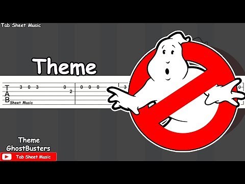 GhostBusters - Theme Song Guitar Tutorial