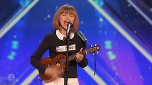 America's Got Talent 2016 Grace VanderWaal 12 Y.O. Singer Songwriter Full Audition Clip S11E02