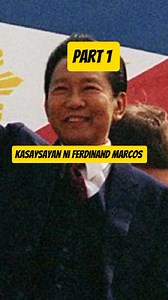 5.8K reactions · 809 shares | Ferdinand Marcos sr. History part 1 #ferdinandmarcoshistory #kasyasayanniferdinandmarcos #recommended #Politics #part1 | Kuwento Mo To | Facebook
