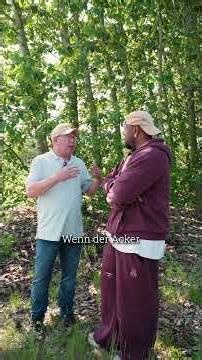 Warum stehen auf diesem Acker Bäume? 🌳