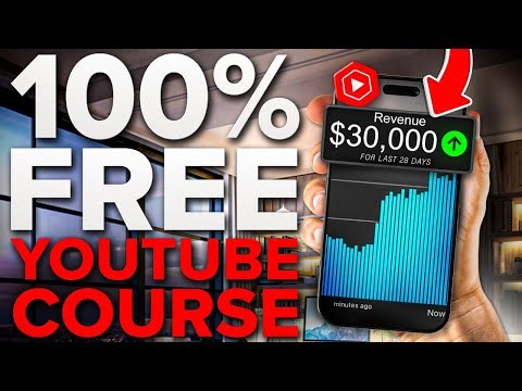 FREE Youtube Growth Course For Beginners (Make Your First $5k/m)