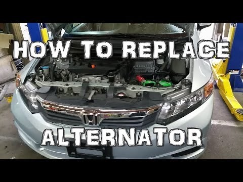 2012 Honda Civic Alternator Replacement