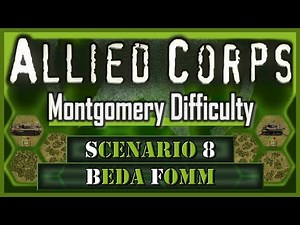 Panzer Corps: Allied Corps - Scenario 8 - Beda Fomm