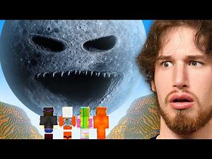 Minecraft But THE MOON WOKE UP..