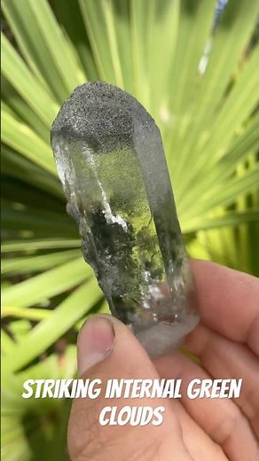 Green Chlorite Phantom Quartz — Incredible Internal Structure 💚