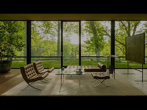 Explore Philip Johnson's Glass House: A Mesmerizing Videography Tour
