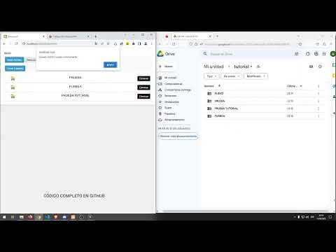 API GOOGLE DRIVE CON PHP (CREAR - ELIMINAR ARCHIVOS Y CARPETAS ) CÓDIGO COMPLETO