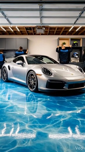🚗💧 Turn Your Garage Into a Jaw-Dropping Swimming Pool Illusion (Without Water!) #shorts