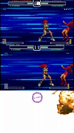 KOF 2002: Leona Combo Comparative (Classic, Remastered & Remake) #kof2002