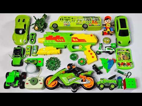 BEN 10 Toys Collection🤑Camera, Rc Scooty, Rc Helicopter, Rc Thar, Rc Lamborghini, Yoyo, Beyblade Set