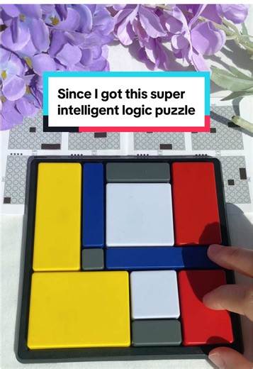 Exercise children’s thinking ability,spatial imagination,hands-on ability,abservation ability,concentration#fyp #puzzle #kidstiktok #braingame #educationalfun